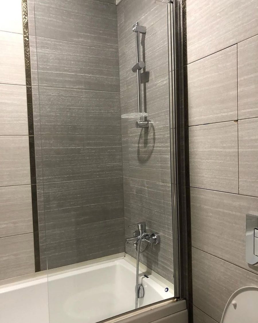 Badezimmer nach der Reinigung
